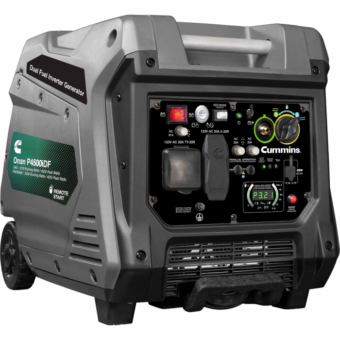 Onan P4500iDF dual fuel generator